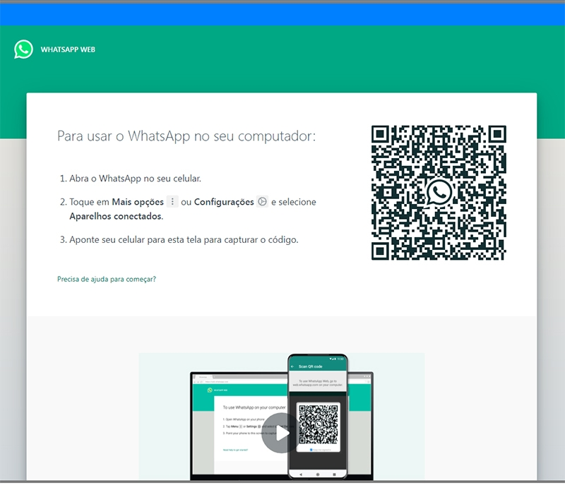 Envio do DANFE e XML por WhatsApp no Nota Fácil